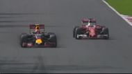 Image result for verstappen vettel mexico 2016